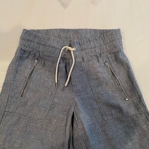 Cabo linen wide leg pants